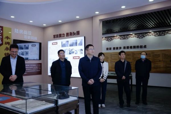 肥城市政协到安临站镇调研协商议事室建设工作