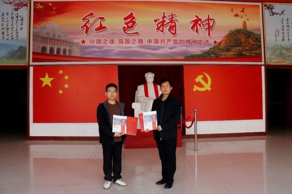 泰安市文化艺术创作研究室赴我馆开展主题党日活动